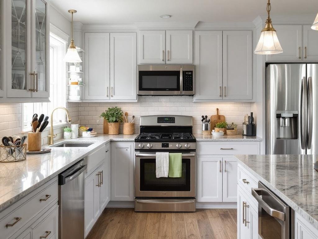 'Revitalize Your Kitchen Space with Exceptional Renovation Services near Dover, MA.' 'Modern kitchen beautiful renovation by top-rated Dover, MA contractors.'