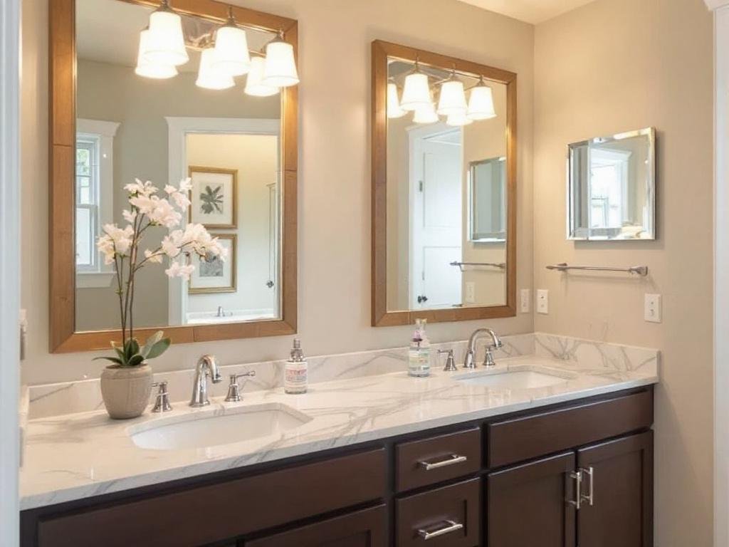 Revolutionizing Bathroom Remodeling - Top Rated General Contractors in Acton, MA. A team of general contractors working on a bathroom remodeling project near Acton, MA.