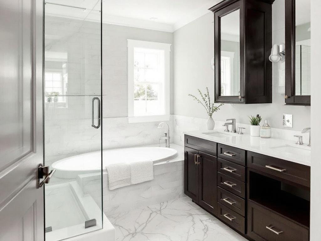 Experience Remarkable Bathroom Renovations with Weston, MA Contractors - Your Ultimate Guide. Visual representation of the ultimate guide to bathroom contractors in Weston, MA.