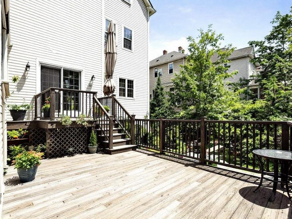 Finest Deck Contractors near Boston, MA: Embrace the New Age of Modern, Contemporary Deck Designs. Modern, contemporary deck constructed by skilled contractors near Boston, MA.