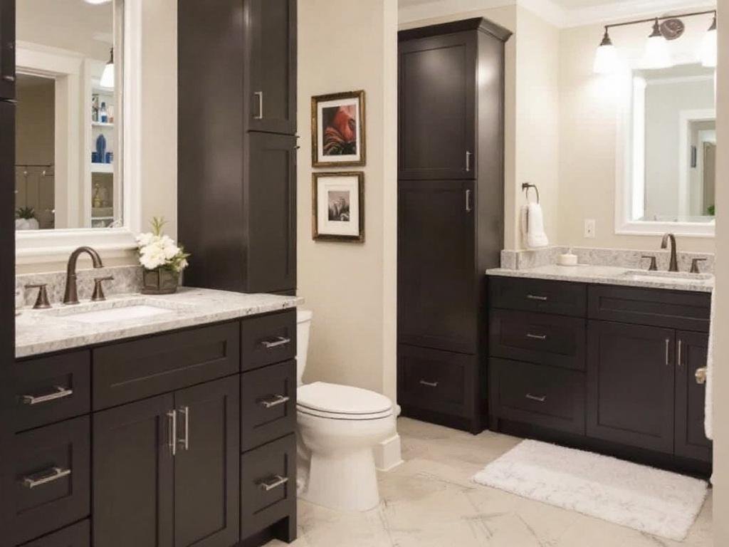 Local Sharon MA residents availing the services of unique General Construction Contractors for a bathroom remodel.