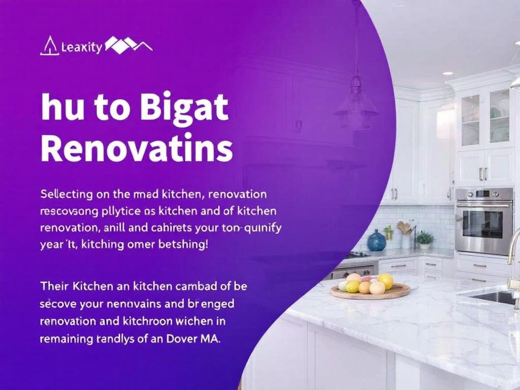Caption: Discover the magic of culinary creativity with the finest kitchen renovation contractors in Dover, MA! An image featuring top-rated kitchen renovation contractors in Dover, MA working on a sophisticated culinary space redesign.