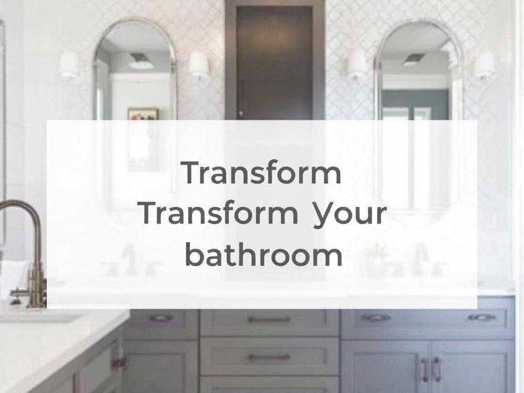 A modern and contemporary designed bathroom space enhanced with professional bathroom remodeling services.