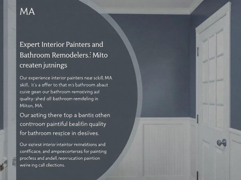 Transform your space with exceptional interior painting services near Milton, MA. Professionals transforming a room with a vibrant new color in Milton, MA.