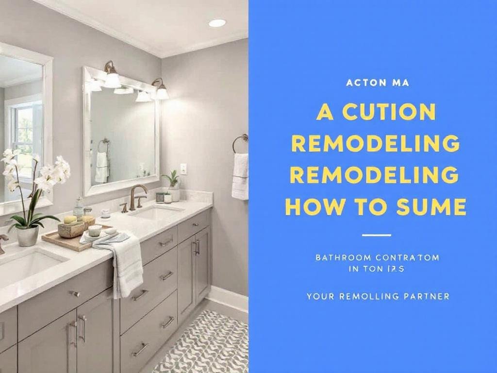 Image depicting a team of professional contractors from Acton, MA, specializing in bathroom remodeling.