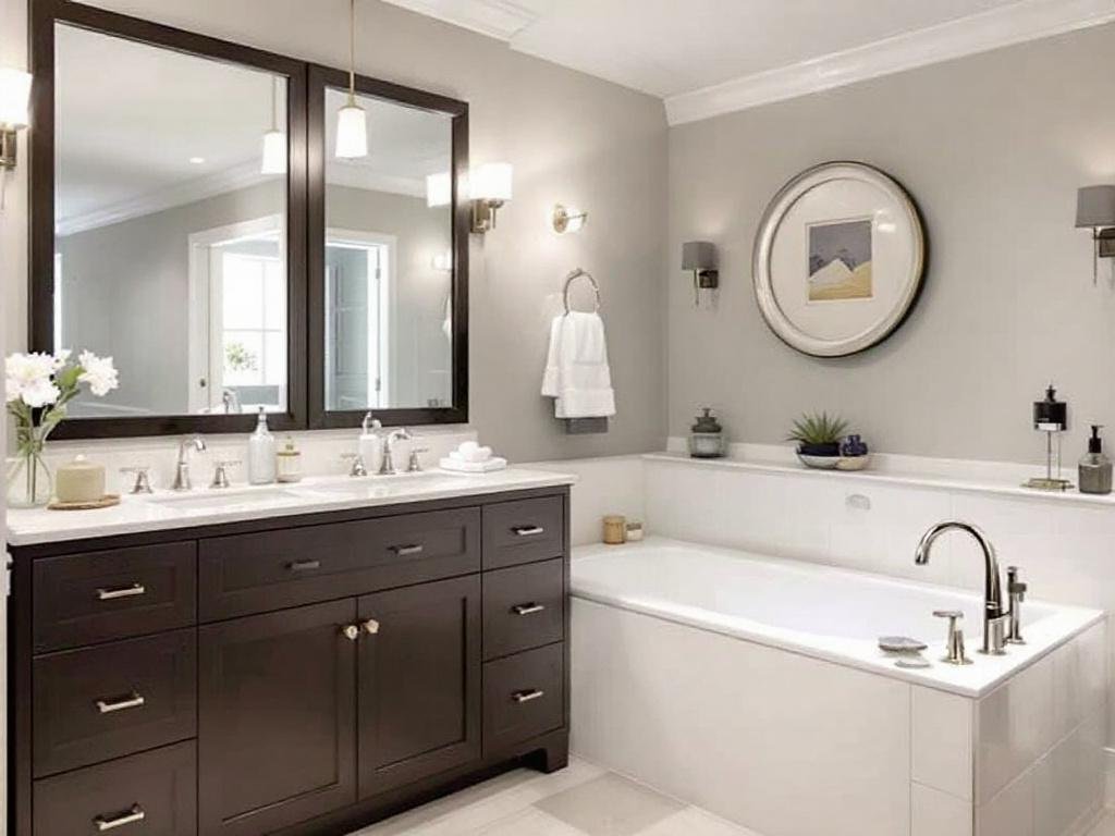 Caption: Meet the rising stars of Dedham, MA's bathroom contractors - transforming everyday spaces with their contemporary and modern designs. Picture displays the top modern bathroom contractors near Dedham, Massachusetts.