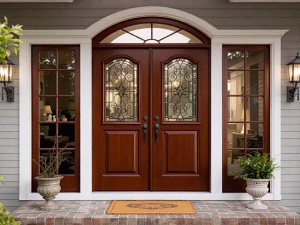 Professional window and door installation transforming a residential property.