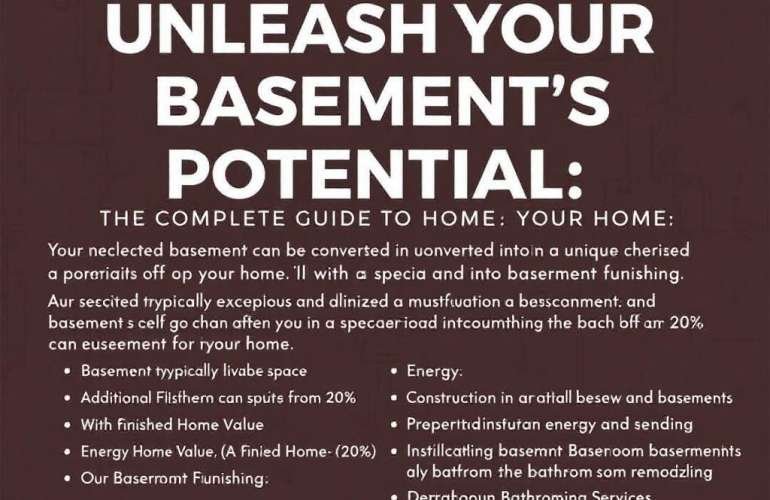 Transform Your Space: The Ultimate Guide to Basement Finishing