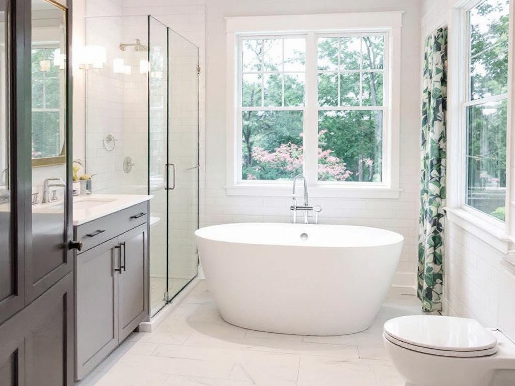 Professional construction contractors in Sharon, MA, showcasing a newly completed project featuring modern, contemporary design.