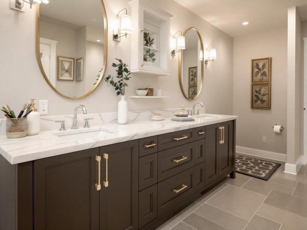 Reimagining Basement Spaces: A Glimpse into Contemporary Basement Finishing in Burlington, MA. Modern basement finishing in Burlington, MA showcasing a contemporary design.