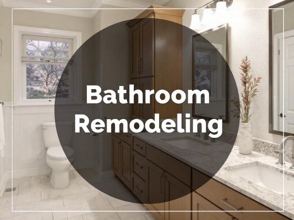 Image features stunning modern bathroom remodeling done by the best contractor near Quincy, MA.