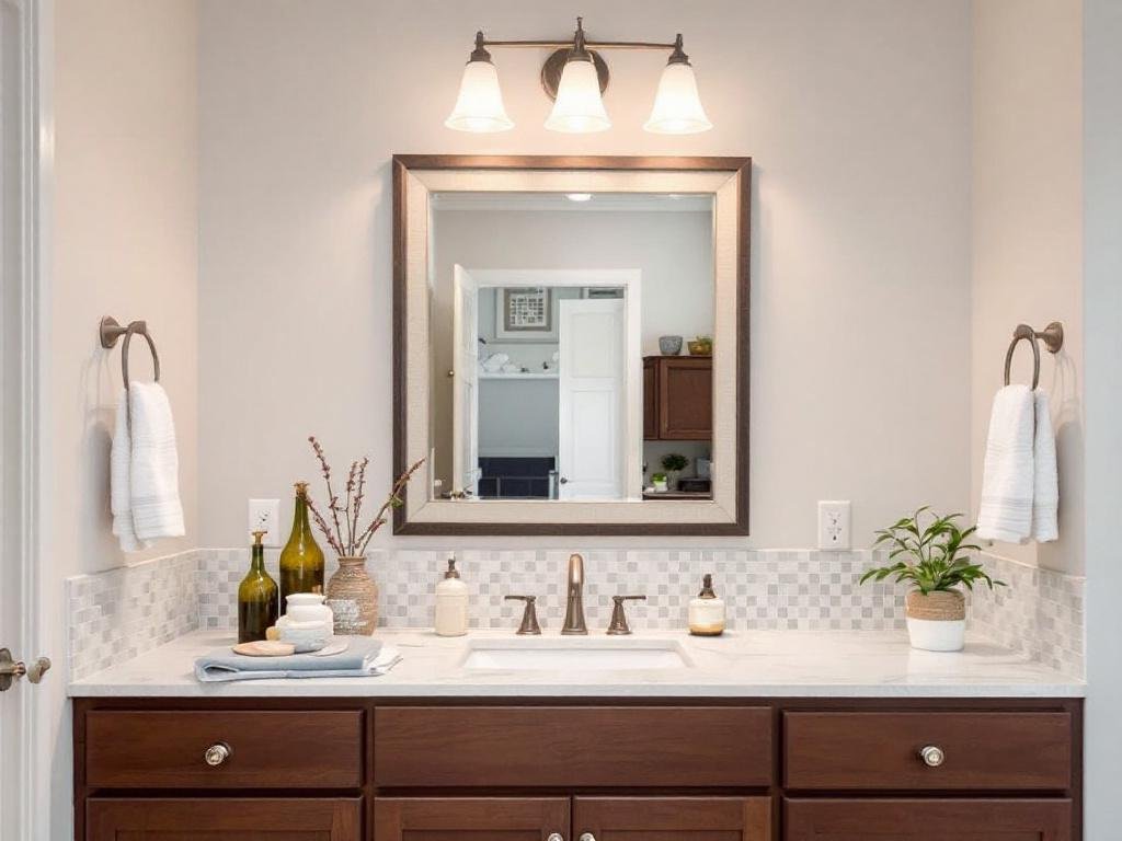 Professional tile installation contractors working on a modern design near Dedham, MA.