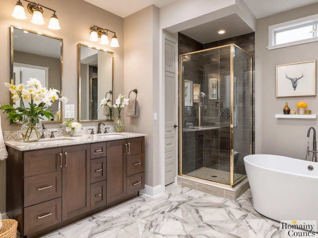 Find Elite Remodeling Contractors for Your Next Bathroom Refurbishment in Medford, MA Expert remodeling contractors working on a bathroom refurbishment project near Medford, MA.
