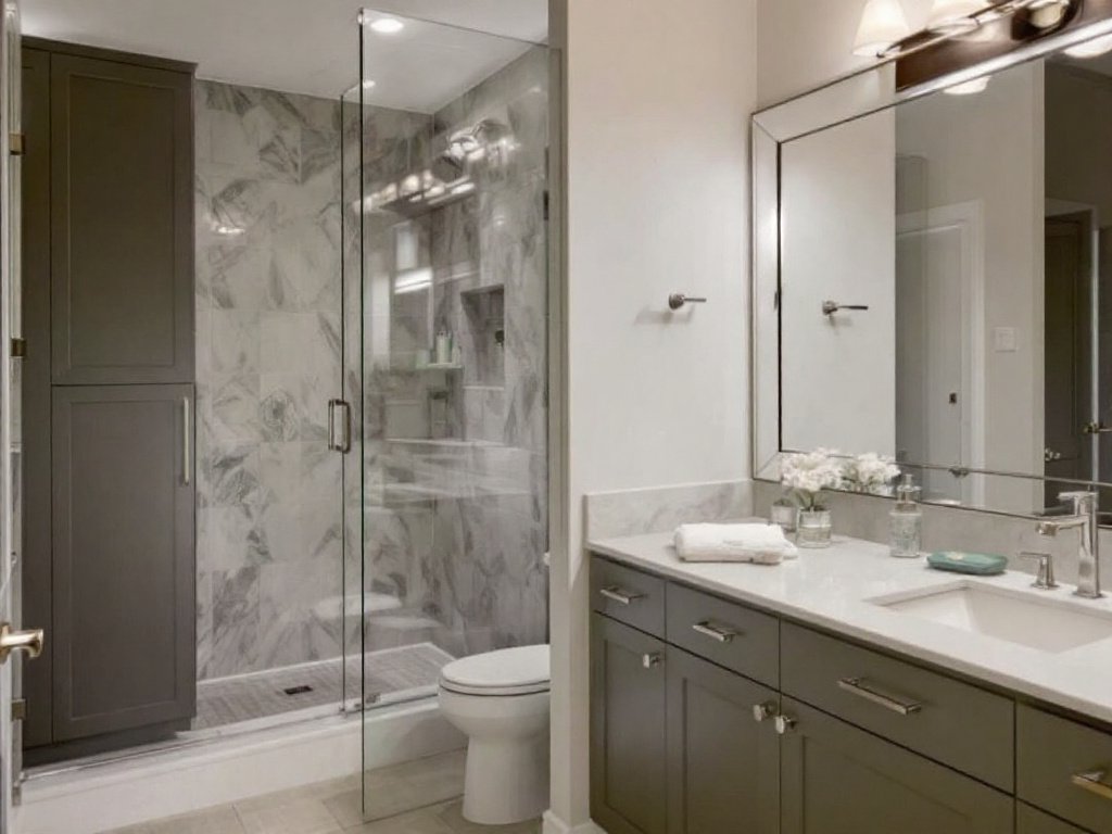 Premier Bathroom Makeovers by General Contractors in Natick, MA Elegant renovated bathroom by professional contractors in Natick, MA