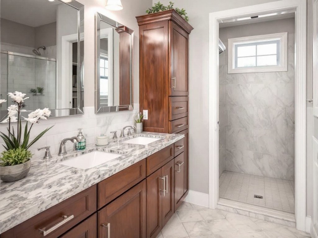 Caption: Your go-to guide for choosing the finest bathroom contractors in Stoneham, MA for your renovation projects. A guidebook for finding the best bathroom contractors near Stoneham, MA for confident renovating.