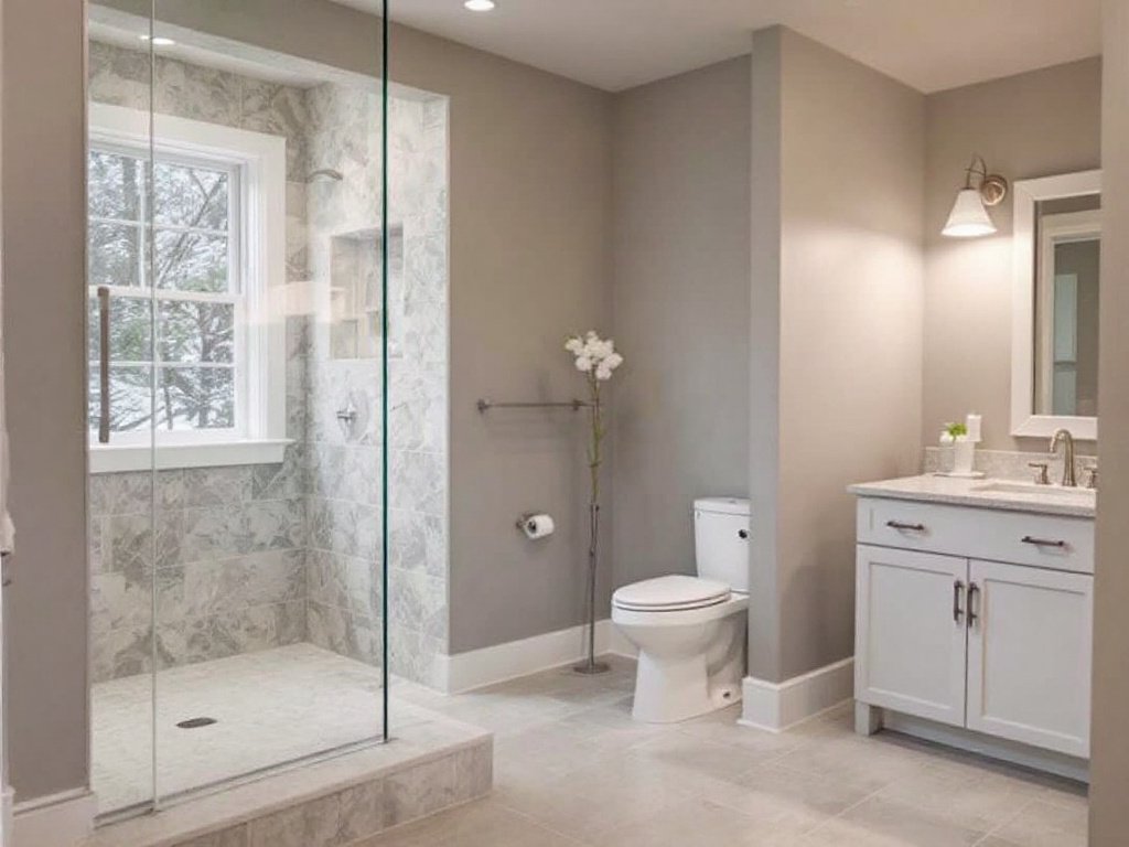 Transform Your Space With the Best Basement Contractors in Ashland, MA. Before and After Images of modern, contemporary basement remodel done by expert contractor near Ashland, MA.