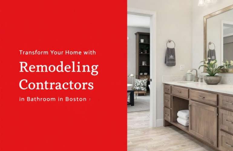 Get a Fresh Start With Top-notch Remodeling Contractors Near Boston, MA