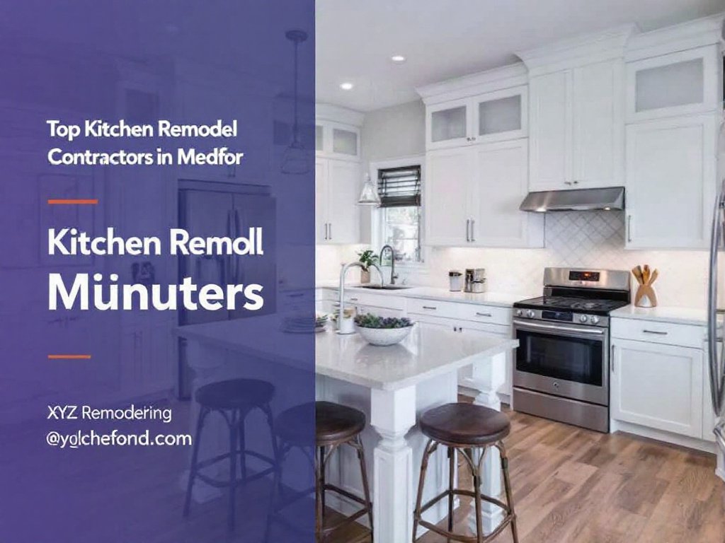 Kitchen remodeling by professional contractors in Medford, MA.