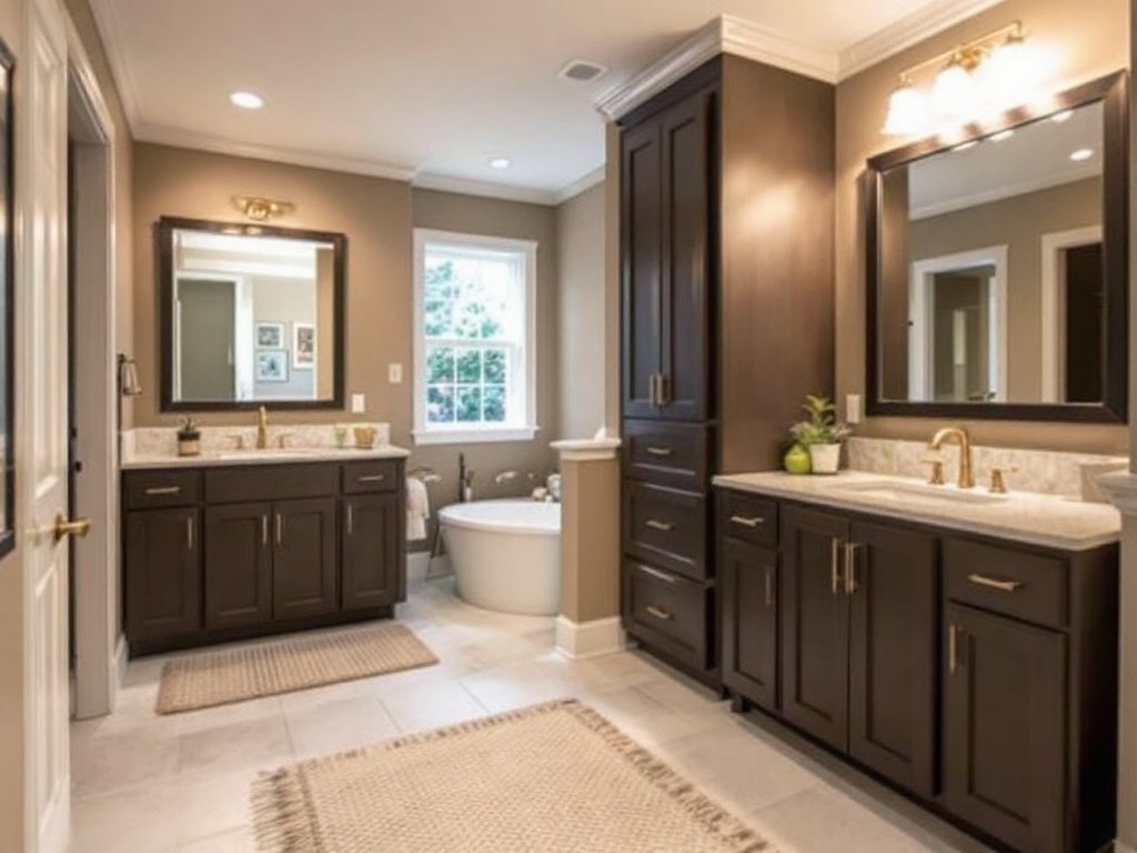 Modern, contemporary remodeled basement designed by top professionals near Lexington, MA.
