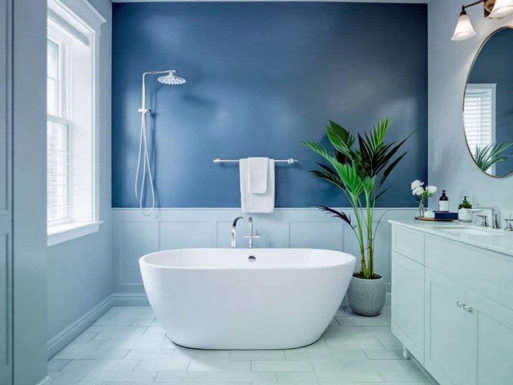 Premier Bathroom Renovation Team in Boston An image of elite bathroom remodeling contractors working in Boston.