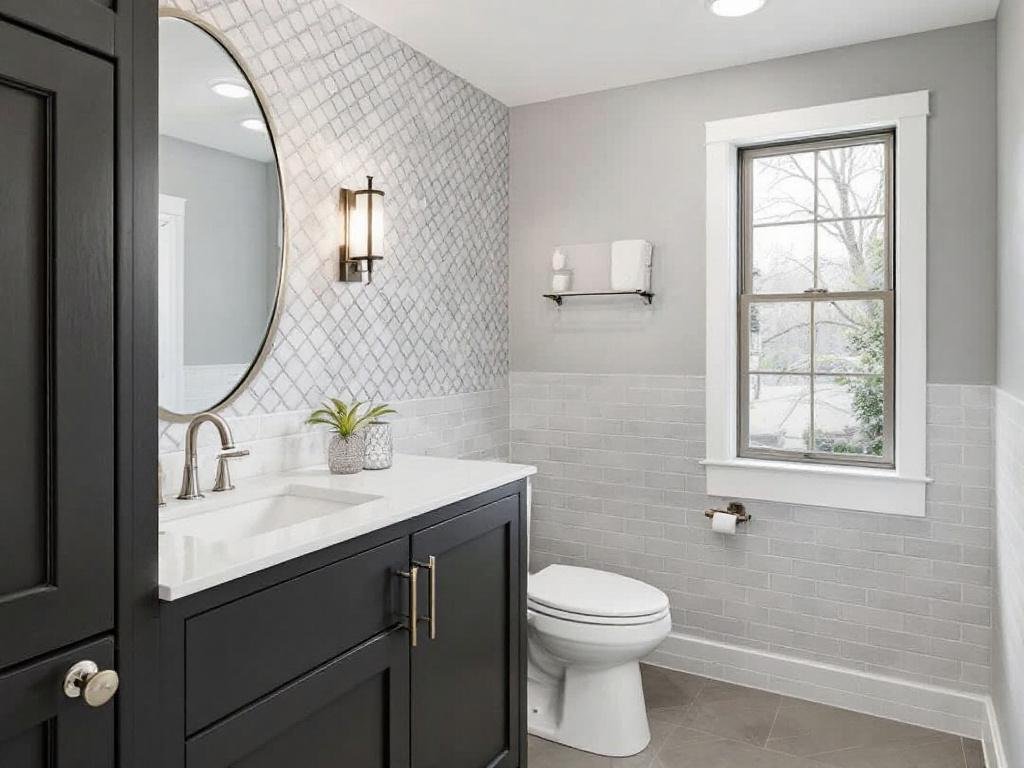 Home Makeover with Premier Tile Installation Experts in Billerica, MA Skilled tile installation contractors working on a home improvement project in Billerica, MA.