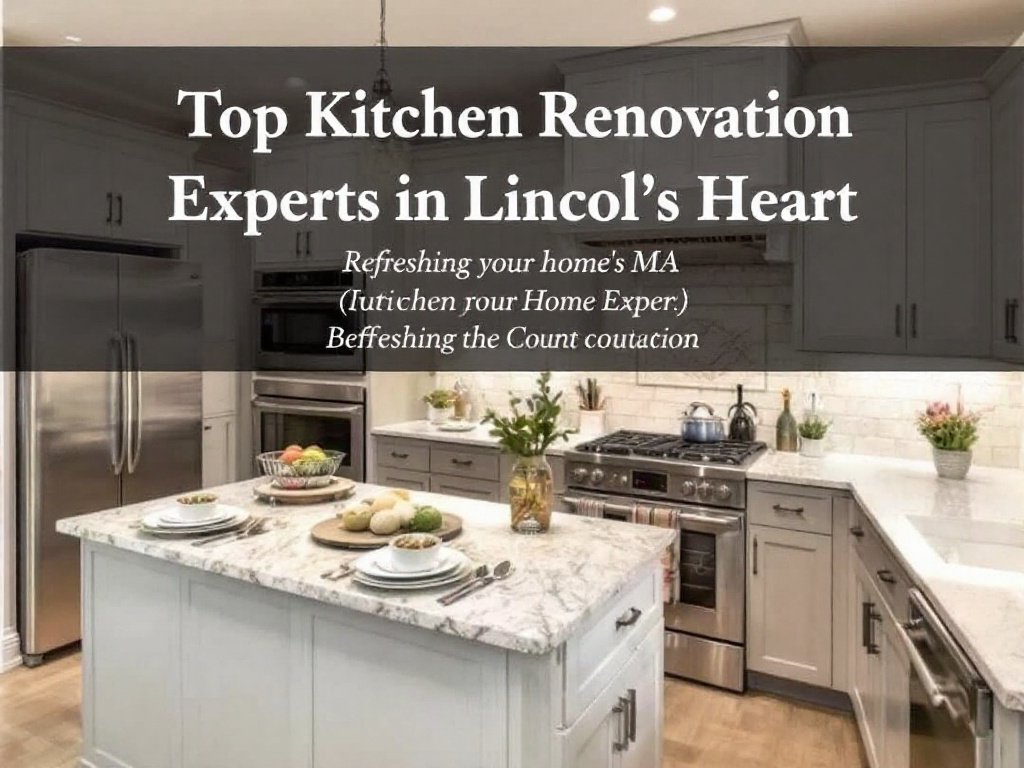 Bring Your Kitchen to Life: Expert Renovation Contractors in Lincoln, MA. Skilled kitchen renovation contractors enhancing a luxurious kitchen interior in Lincoln, MA.