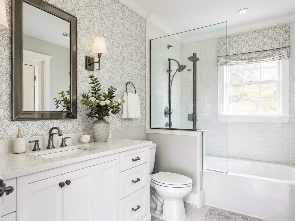 Caption: Experience class and comfort epitomizing in this contemporary home remodeling designed by top-notch home remodeling contractors near Weston, MA. An image of the perfect modern and contemporary home renovation by expert contractors near Weston, MA.