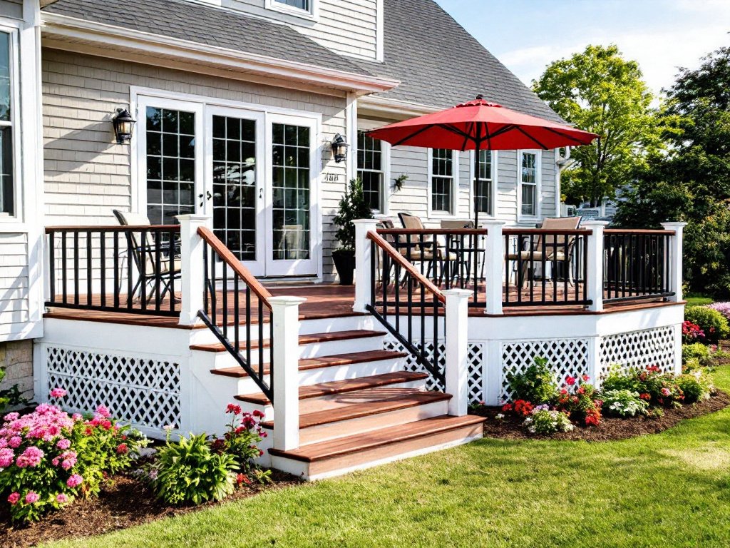 Professional deck installation services in Norwood, MA transforming outdoor living spaces.