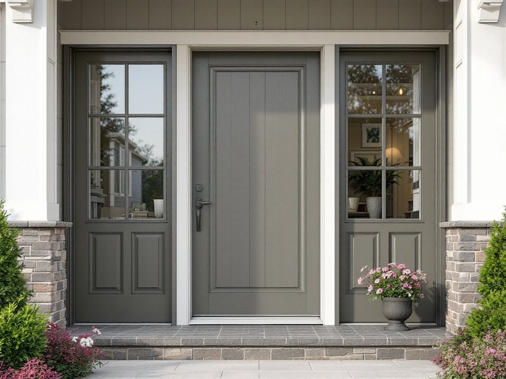 Quality Door Installation for Your Ultimate Space Transformation. A door installation expert installing a high-quality door in a renovated space.