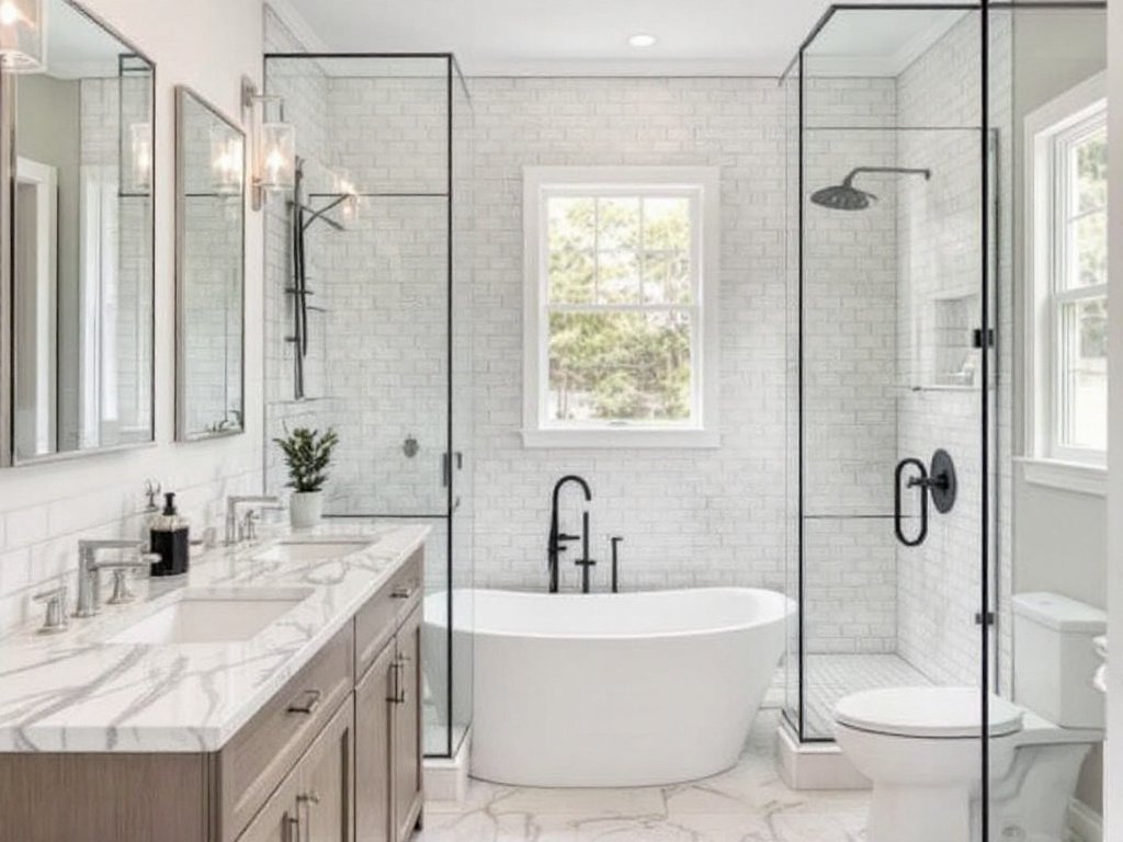 Modern, contemporary contractor design of local businesses in Bedford, MA.