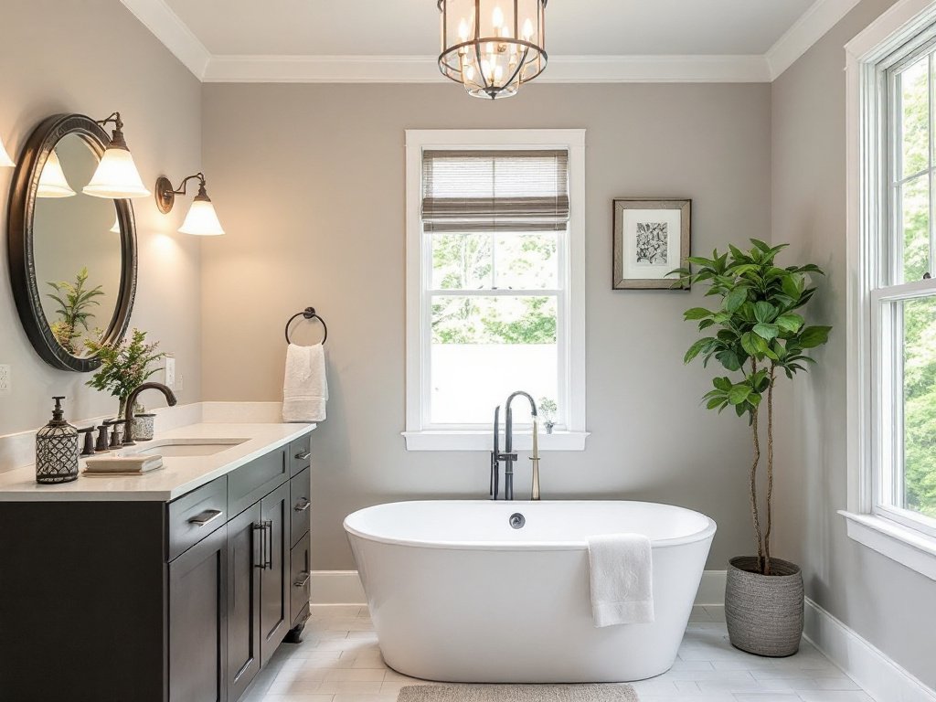 Premium Painting Services in Wayland, MA Giving Interiors a Modern Upgrade. Alt text: A modern and contemporary freshly painted interior in Wayland, MA.