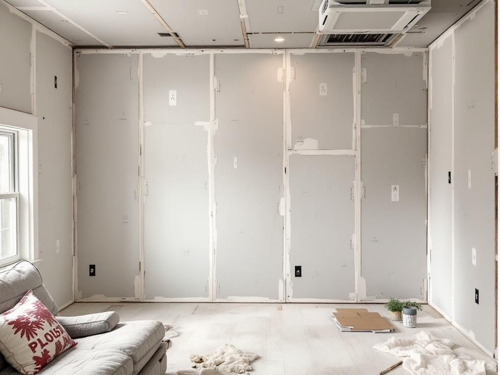 Innovative Basement Remodeling: A Modern Design Approach With Sheetrock. A comprehensive manual on how to utilize sheetrock for basement remodeling with a modern design approach.