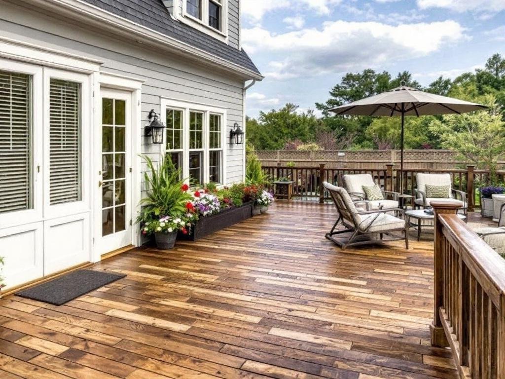 Caption:'A thorough companion for all your deck installation needs in Concord, MA.' 'Educational guidebook for deck installation in Concord, Massachusetts.'