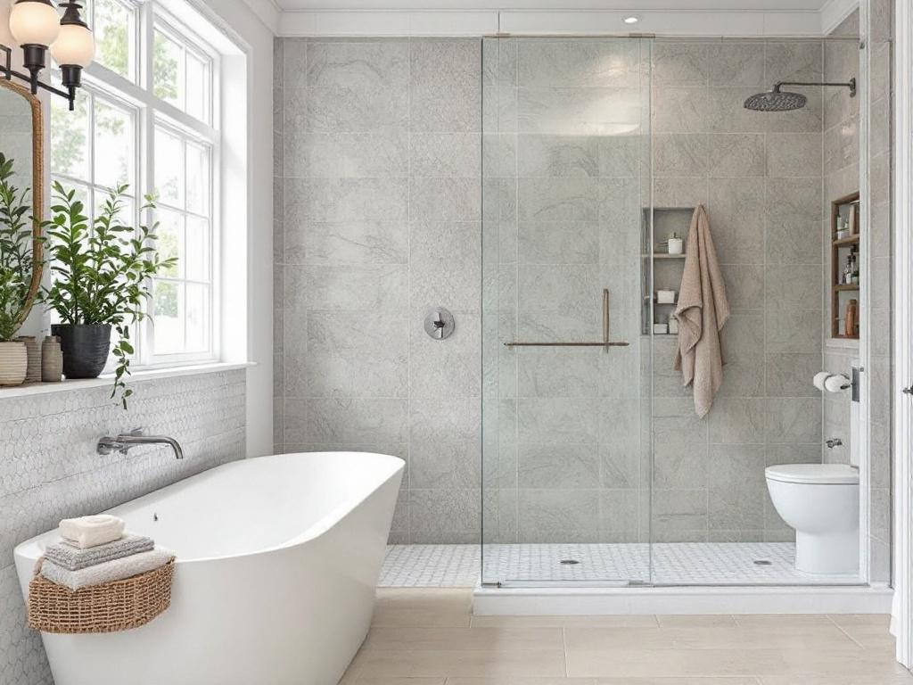 Economical Bathroom Renovation: Revitalization without Overspending A cost-effective approach for revamping your bathroom area.