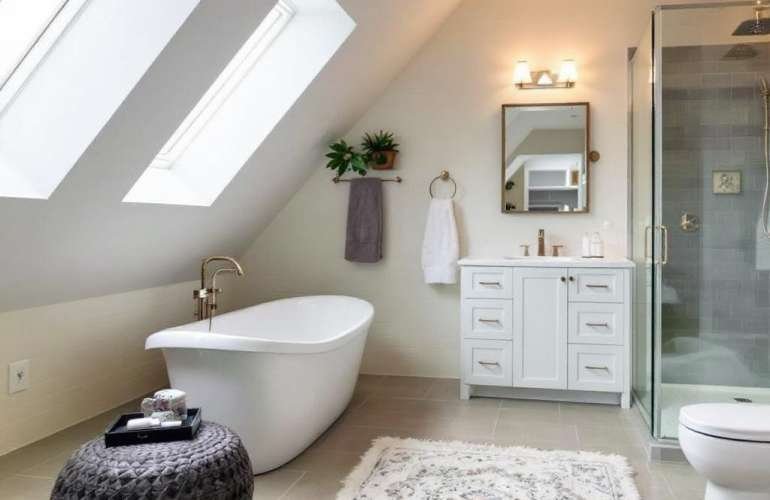 Attaining the Ultimate Attic Bathroom in Medford, MA