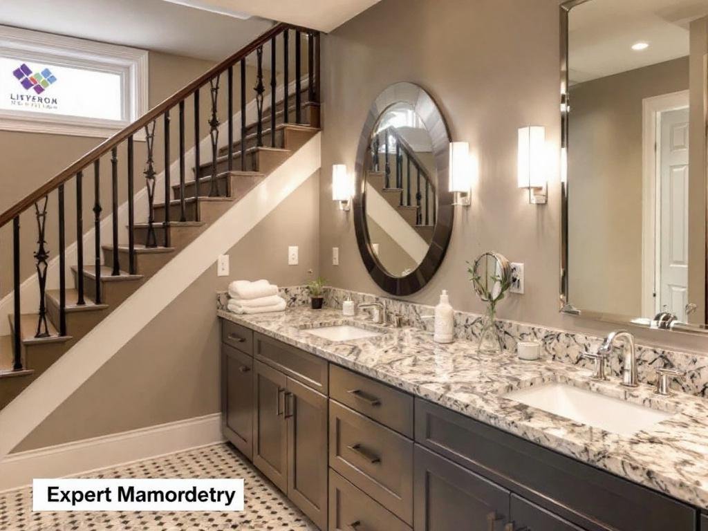 Professional basement remodelers at work in Needham, MA, transforming unfinished basements into functional spaces.