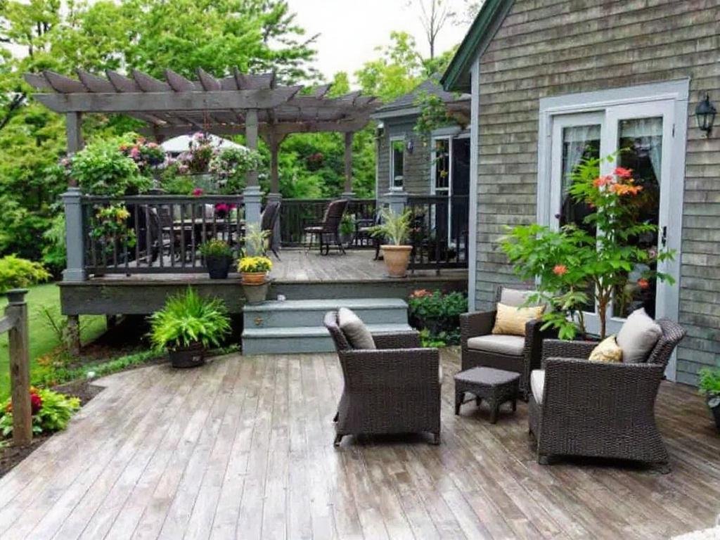 Outdoor Space Revival: Deck Remodeling Services in Wayland, MA. Professional deck remodeling project near Wayland, MA.