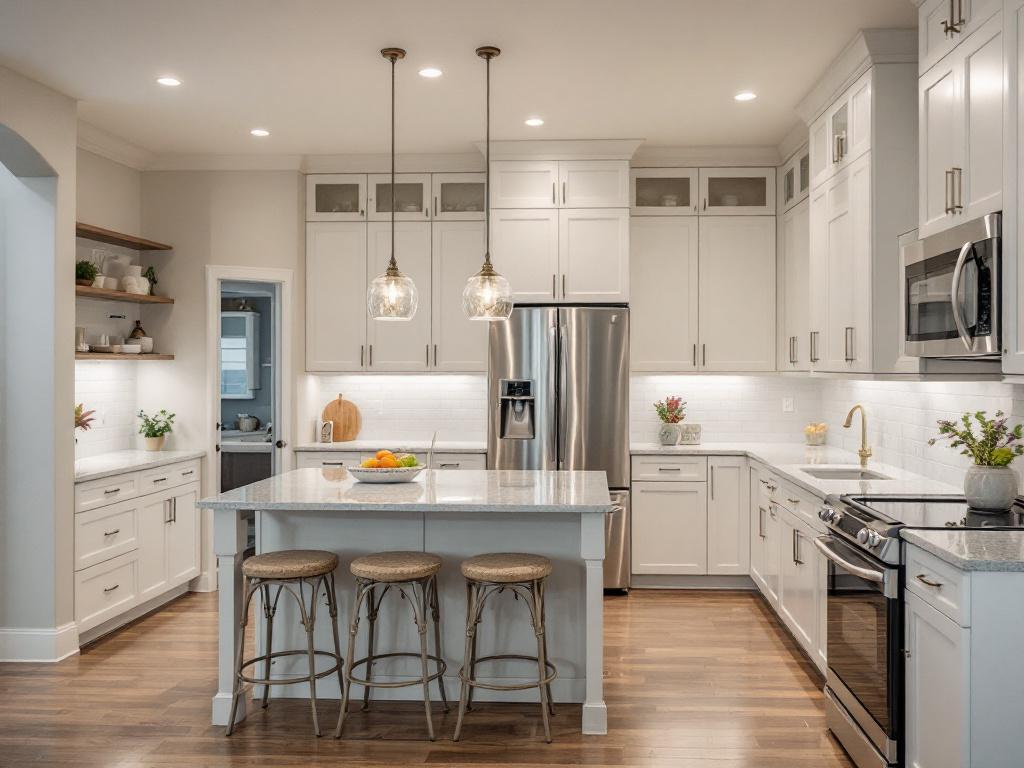 Impressive kitchen renovations with a modern design in my locality.