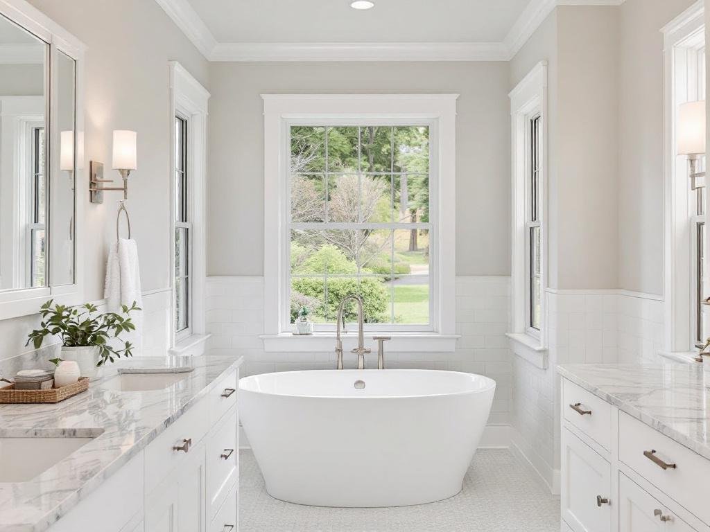 An image of professional bathroom contractors in Bedford, MA.