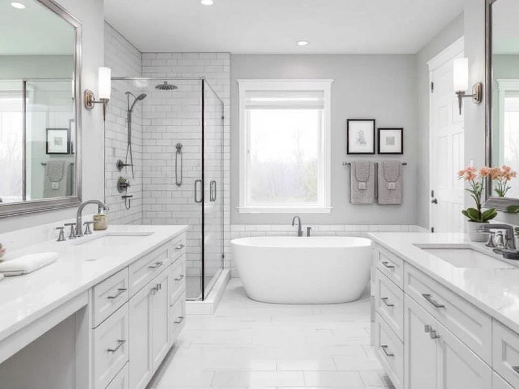 Skilled tile installation contractors providing superior bathroom remodeling services in Medfield, MA.