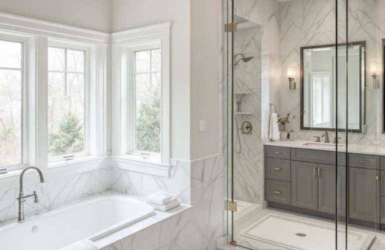 Embark on a Journey to Luxury with a Master Bathroom Remodel in Needham, MA