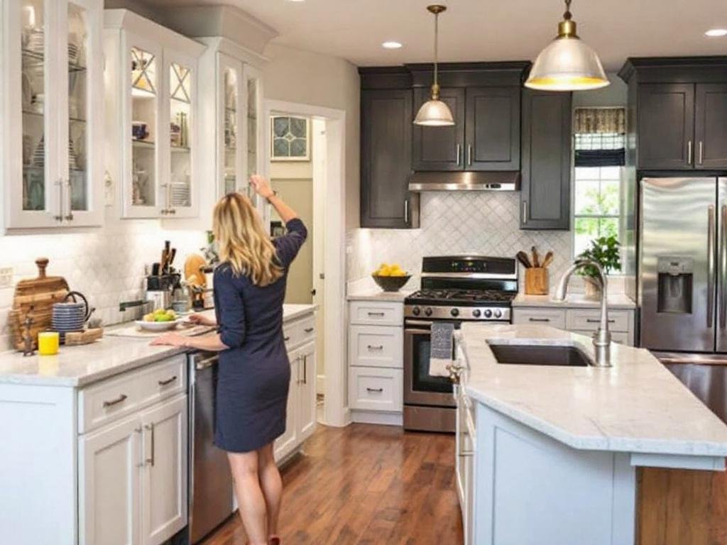 Modern and contemporary kitchen renovation done by a contractor near Lincoln, MA.