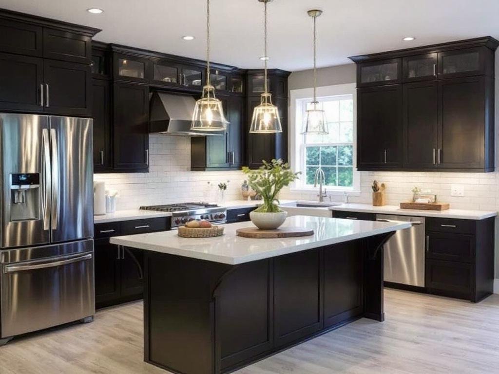 'Trustworthy Kitchen Contractors near Boston executing modern, contemporary-style kitchen transformations'