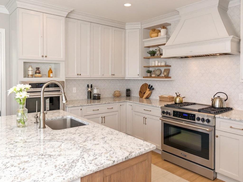 Logo for a guide on finding quality kitchen remodelers in Quincy, MA.