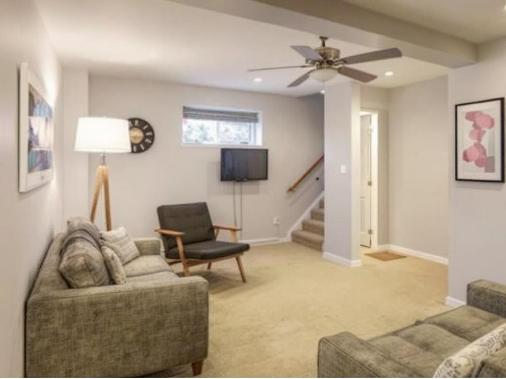 Text laden image showcasing comprehensive guide on modern basement renovations and how to find local professionals for the job.