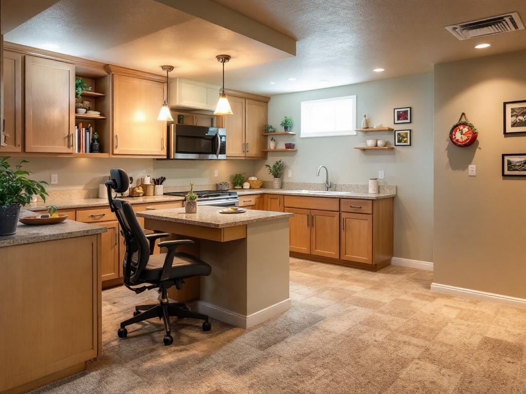 Transform Your Living Space with Comprehensive Basement Refinishing A complete transformation of your basement area through total refinishing