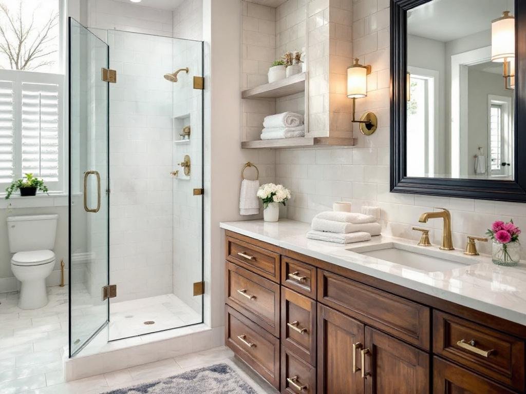 Elevate Your Home with the Top Bathroom Renovation Expert in Quincy, MA Professional bathroom renovation conducted by highly rated contractor in Quincy, MA.