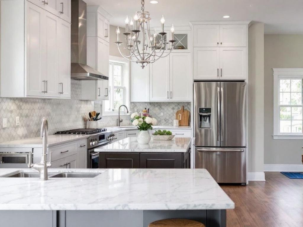 Transform Your Cooking Experience with Dream Kitchens in Boston, MA An inviting state of the art kitchen by Boston's kitchen contractors.