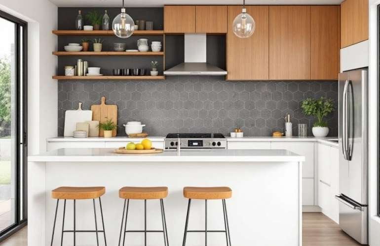 The Mid Century Modern Kitchen Design Build: A Classic Approach to a Contemporary Kitchen