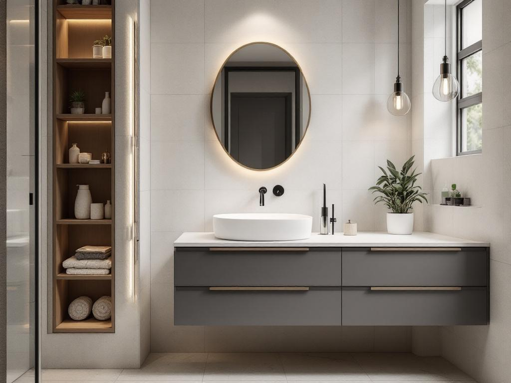 Affordable Modern Bathroom Makeover: Revamp Your Space Without Breaking the Bank Affordable modern bathroom redesign image